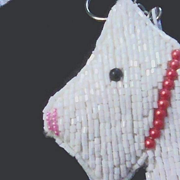 💋🐾🐾Beaded dog coin purse - Picture 3 of 3